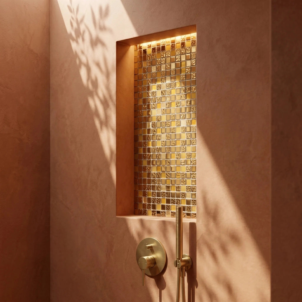 Mosaico Da Parete Glass Rea P14016
