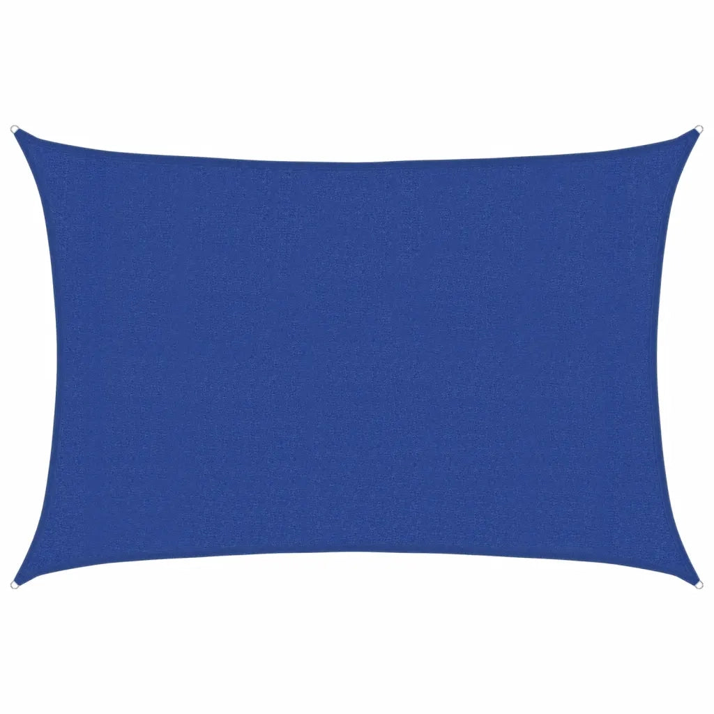 Vela Parasole 160 g/m² Rettangolare Blu 3x4,5 m in HDPE 311513