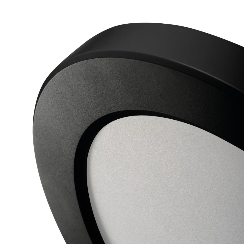 Plafoniera LED Kanlux ERGA PIR Ø23 nera 17W CCT IP20
