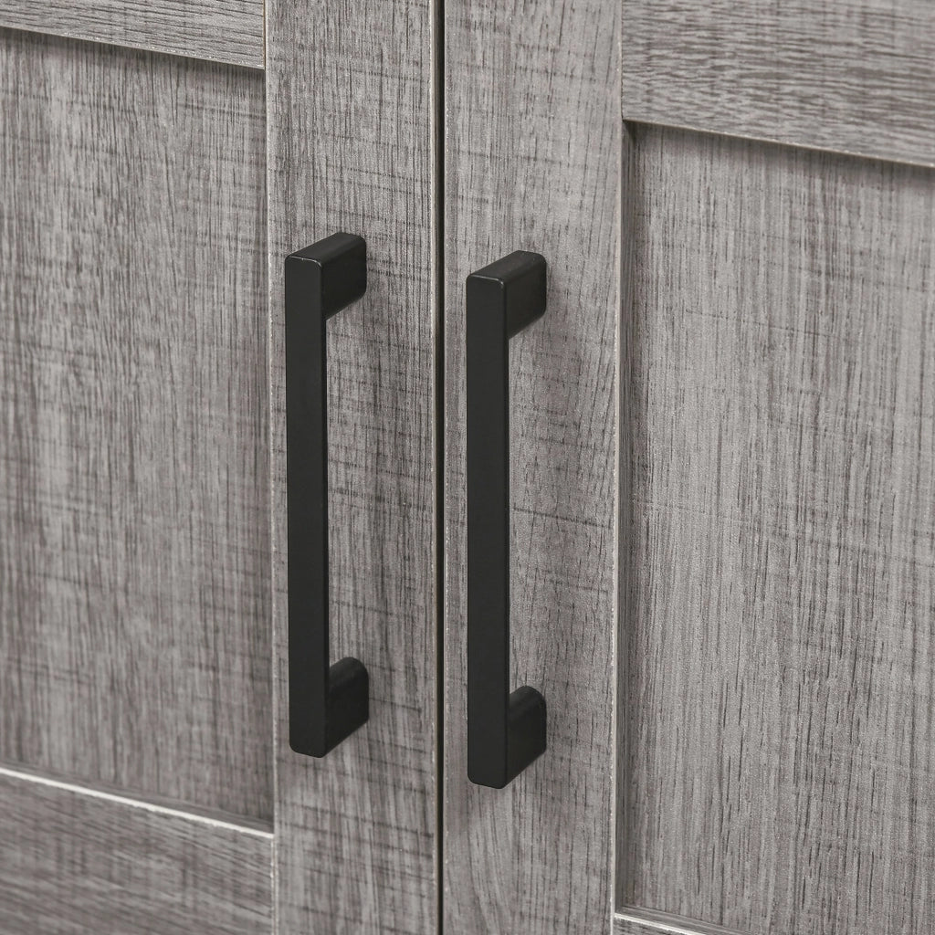 Armadietto Sottolavabo per Bagno Moderno ¨C zephmum ¨C Grigio 60x30x60 cm