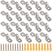 Strap U Beugel in Acciaio Inossidabile - Set da 40 - Adatto per Tubo 10mm