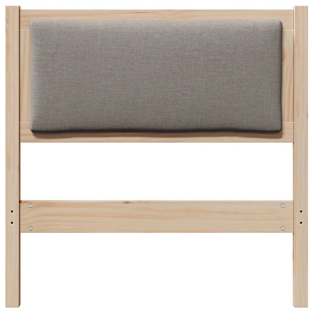 Testiera Altro Marrone 75 cm Legno di pino massello 878987