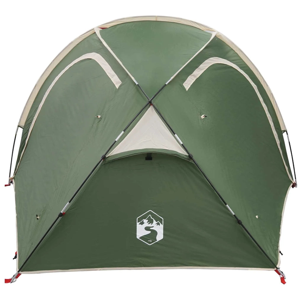 Tenda da trekking con telo impermeabile 3 persona Verde 42042218