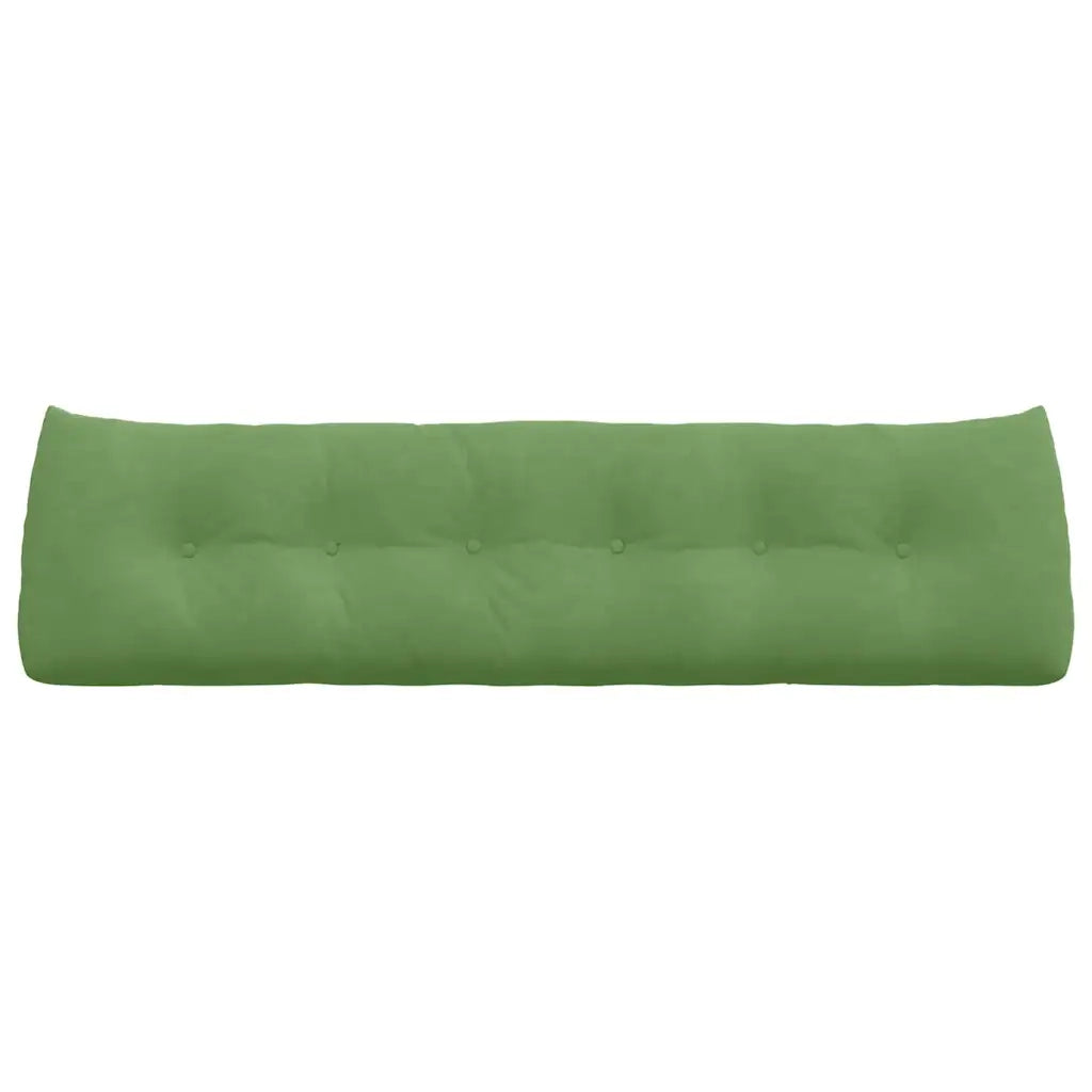 Cuscino per Schiena Verde chiaro 180 x 24 x 50 cm Velluto