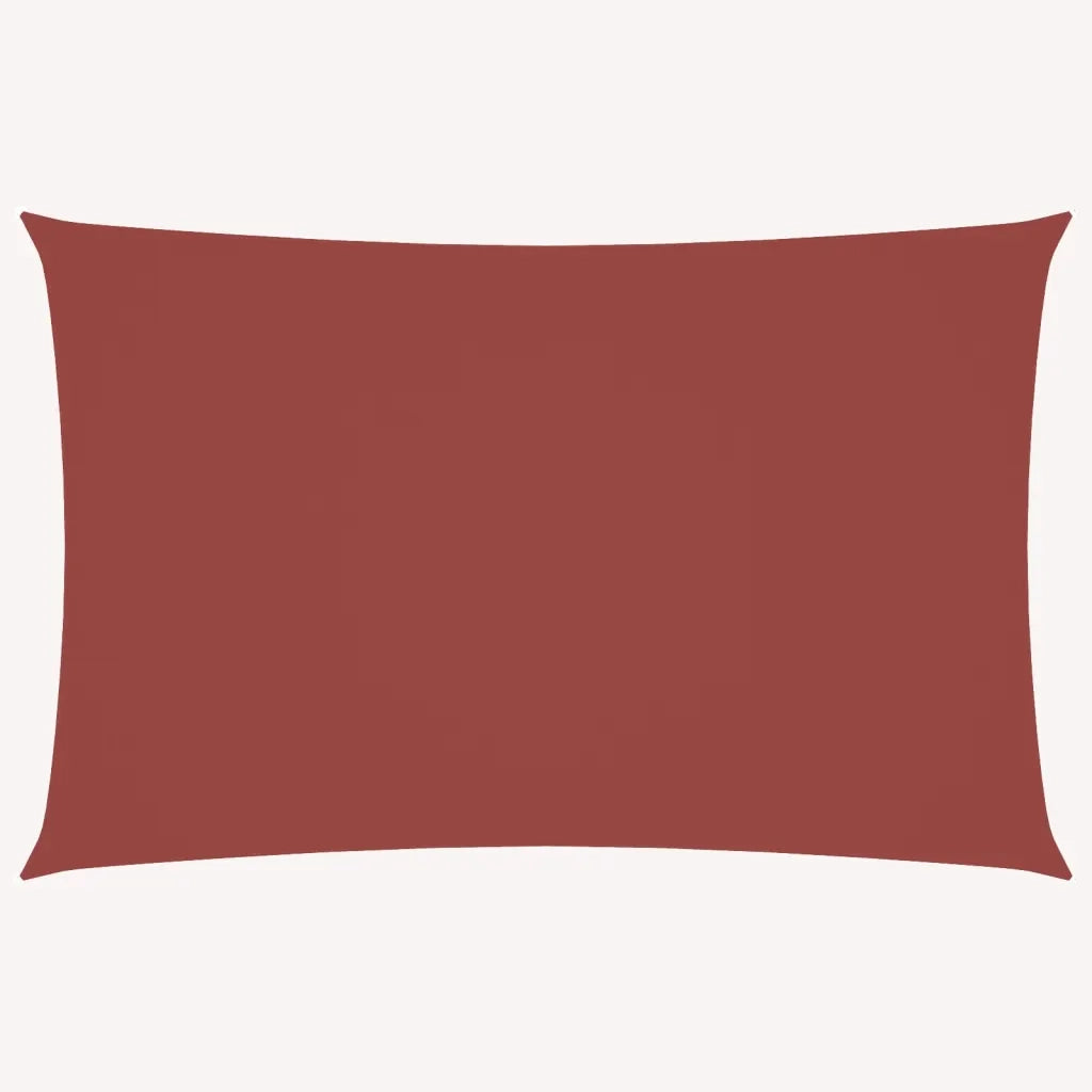 Parasole a Vela Oxford Rettangolare 5x7 m Terracotta 135385