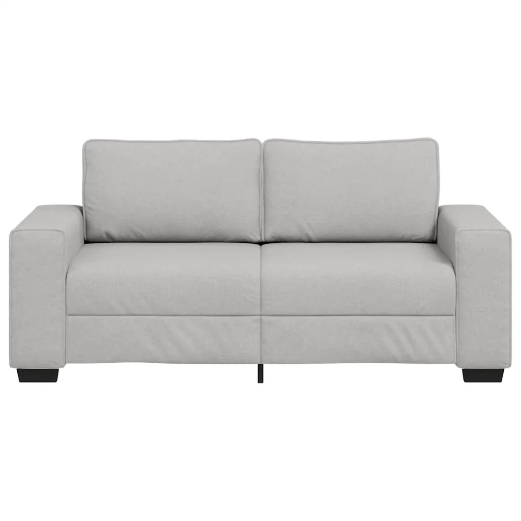 Divano a 2 Posti Grigio Nuvola 180x77x82 cm in Tessuto 4105174