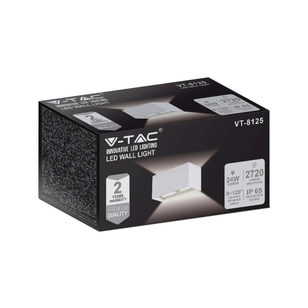 Luce led da parete 24W BIANCO BODY BODY 3000K da esterno IP65