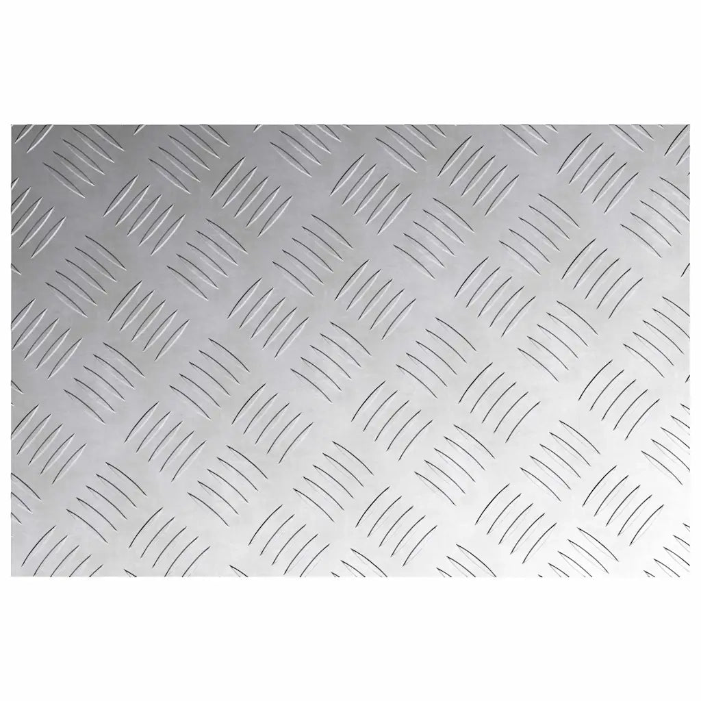 Gradini per Scale 2 pcs Argento 60 x 40 cm Alluminio 4104325