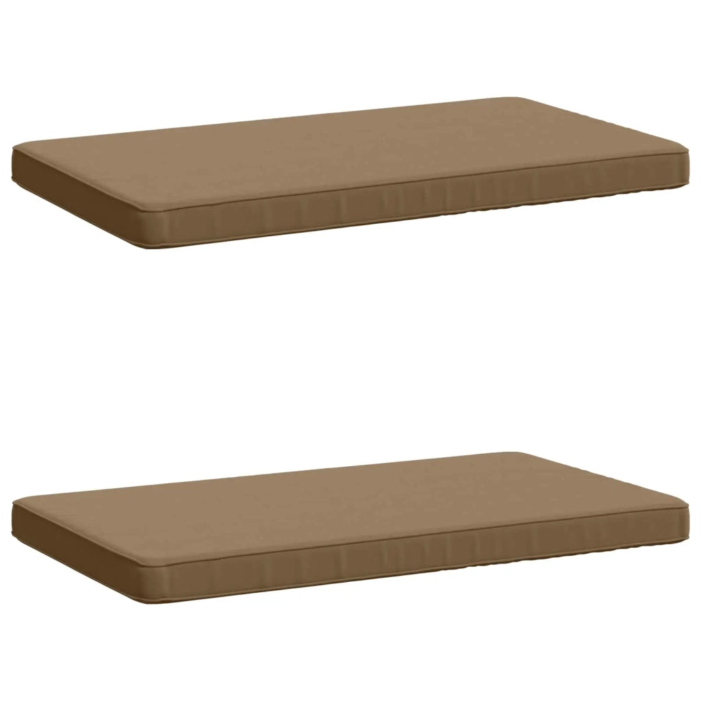 Cuscini per Panchina a 2 Pezzi VUGHT 2 pz 100% Poliestere 951743