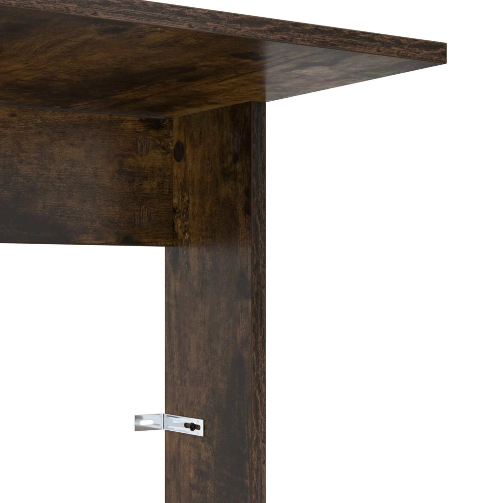 Tavolo laterale Rovere fumé 40 x 38 x 62,5 cm Legno multistrato