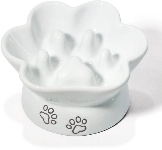 Ciotola Lenta per Cani e Gatti 150 ml, Ciotola Cinese per Cani e Gatti, Ciotola Lenta per Cani e Gatti, Ciotola Lenta per Cani con Capacità Reduka, Capacità: 150 ml, Materiale: Ceramica