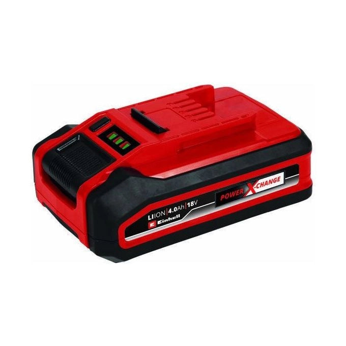 Einhell 4511553 Power-X-Change Plus Batteria 18 V 4,0 Ah Tecnologia Li-Ion Celle 21700 colore Nero Rosso