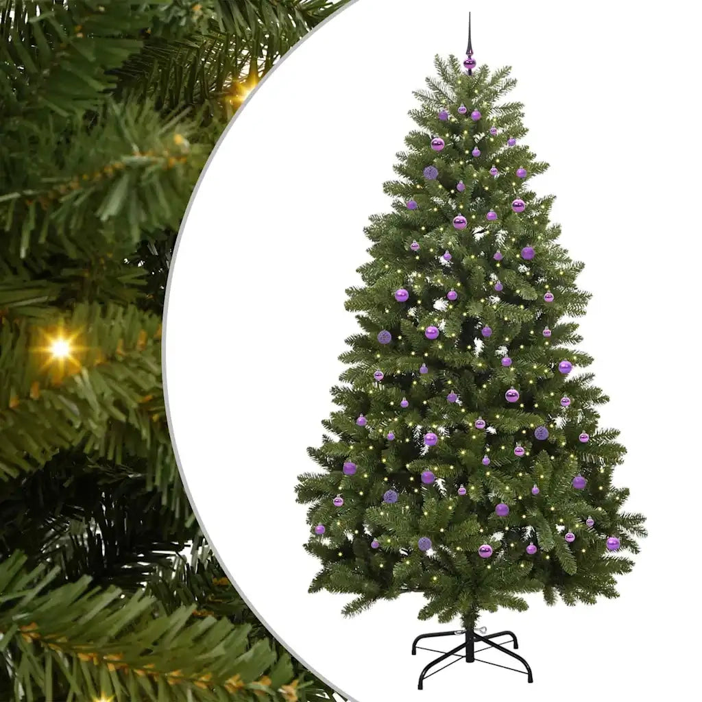 Albero di Natale artificiale Verde 270 cm PVC e Metallo 3395718
