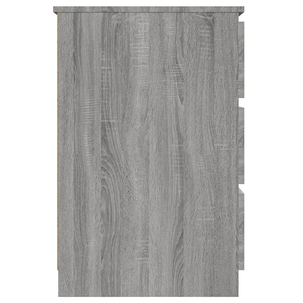 Scrivania Grigio Sonoma 140x50x77 cm in Legno Multistrato 815439