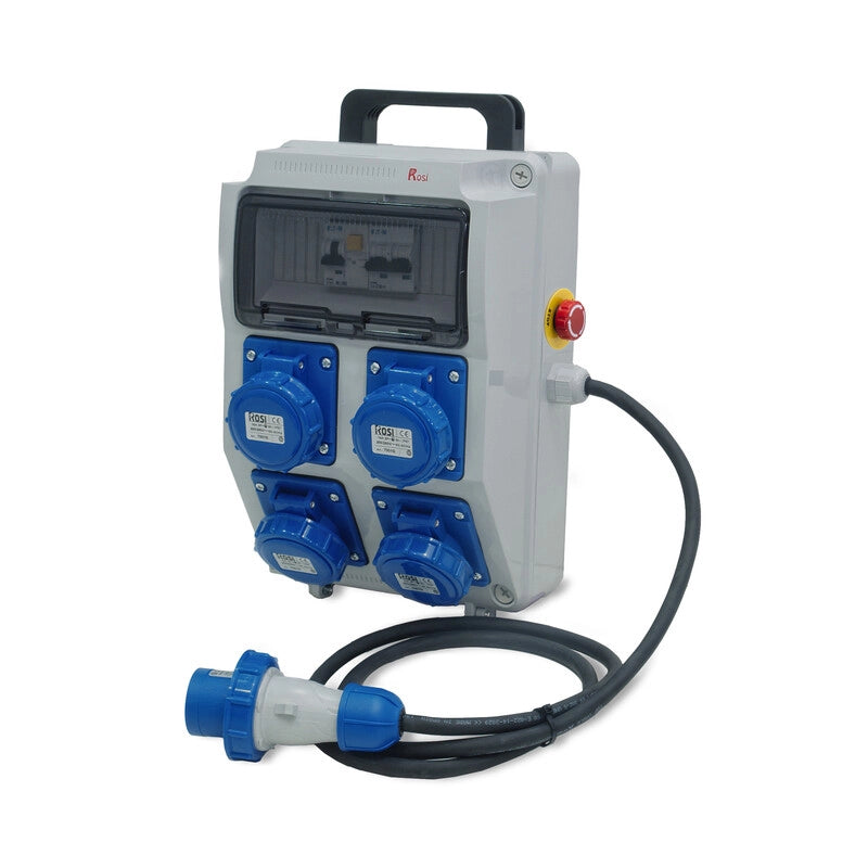 ROSI 2240E-PF QUADRO ELETTRICO 4P CE 220V PULS EMER