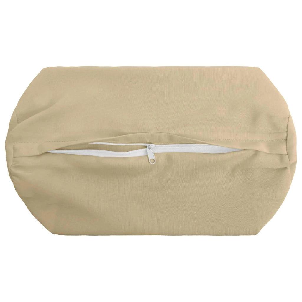 Federa 6 pcs HEERLEN Beige Ø 15 x 40 cm Poliestere 923314