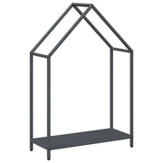 Rastrelliera per Legna da Ardere Antracite 60x25x90 cm CFW6519208
