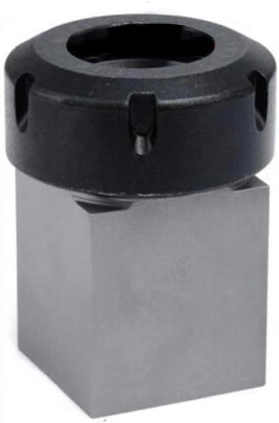 Supporto per colletto a blocco quadrato per chuck in acciaio per macchina CNC per graving e taglio - ER40