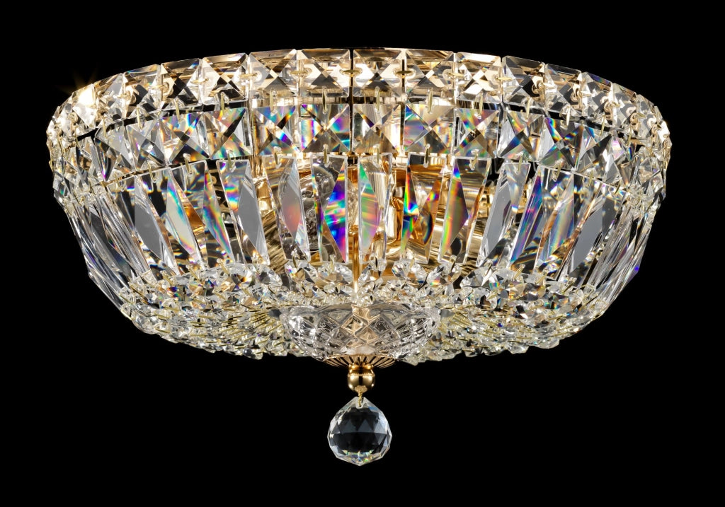 Lampadario Basfor Maytoni ottone cristallo 3xE14 dimmerabile