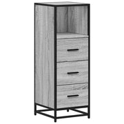 Armadietto Bagno | Armadio da bagno Grigio Sonoma 35x37,5x100 cm Legno Multistrato