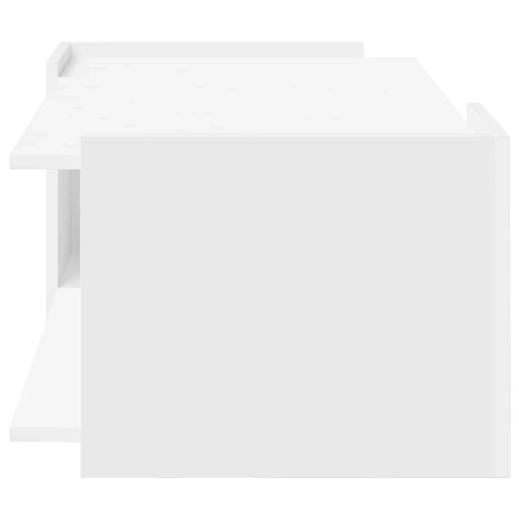 Tavolino da salotto Bianco 90 x 50 x 33 cm Legno ingegnerizzato