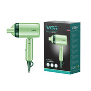 Trade Shop - Mini Asciugacapelli Richiudibile 1200w Professionale 2 Velocità Concentratore V-421 -