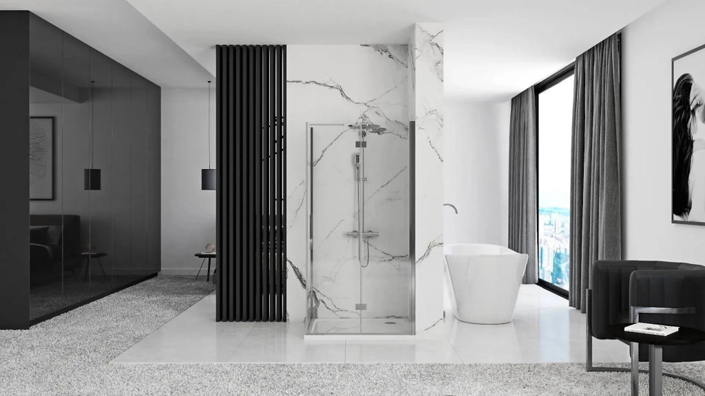 Cabina Doccia Rea Molier Chrom 100x80