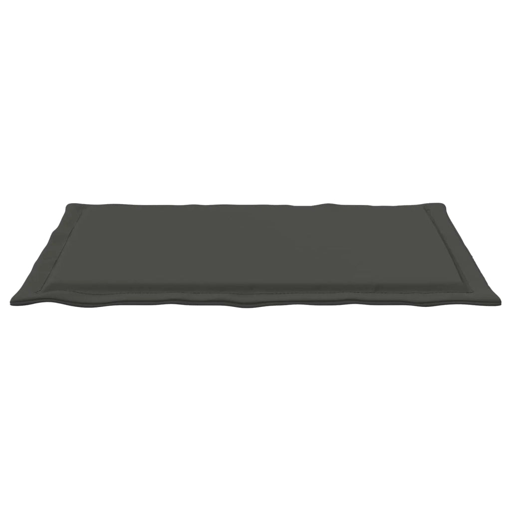 Cuscini per Seduta 2 pcs Antracite 47 x 36 x 2 cm Poliestere 899966