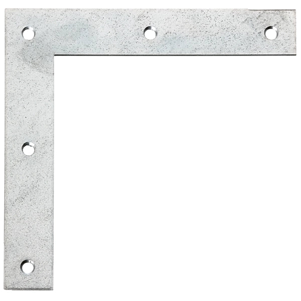 SQUADRETTA ANGOLARE 120X120X20MM PIATTA ZINCATA