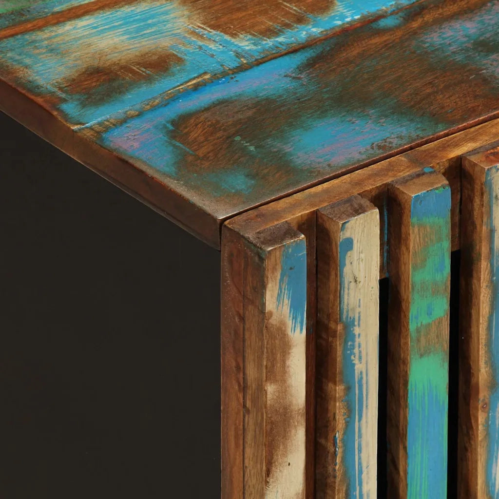 vidaXL Tavolino da Salotto 80x51x40 cm in Legno Massello di Acacia