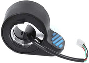 Acceleratore elettrico per bicicletta 

Modello: DVS-1000 
Potenza: 250W 
Tensione: 6V 
Corrente: 4A 
Peso: 1,5 kg 
Altezza: 25 cm 
Larghezza: 8 cm 
Profondità: 4 cm