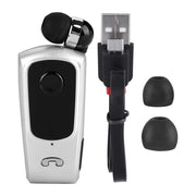 Trade Shop - Auricolare Wireless Altoparlante Bluetooth 5.1 Musica Stereo Retrattile Q-he626 -