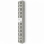 Profili in alluminio verniciato colore grigio cemento 113 a l per finitura parete proangle *** pezzi 10 pz, confezione 1