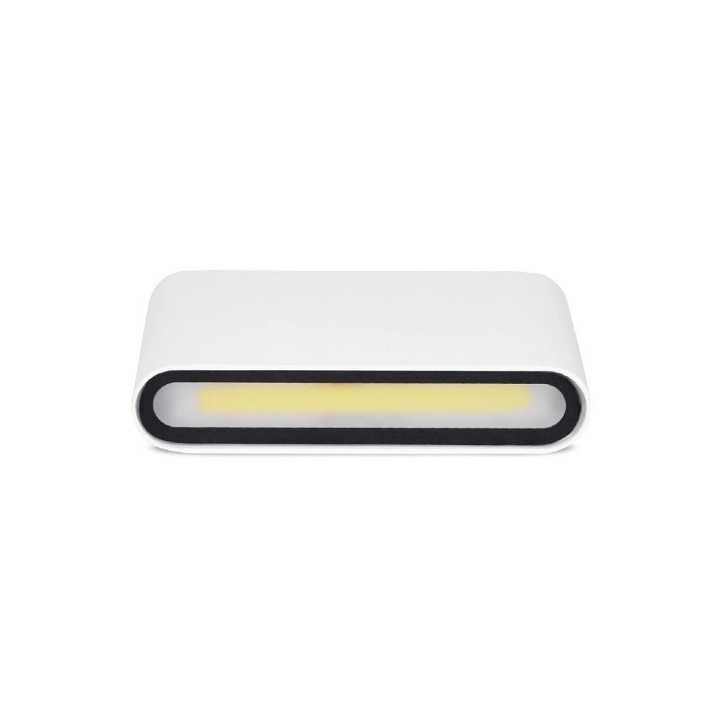 Trade Shop - Applique Led Rettangolare Slim 16watt Bianco Luce Bianca Naturale Fredda Xc-9048 -