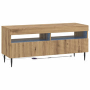 Mobile TV LED Rovere Artigianale Legno ingegnerizzato 896994