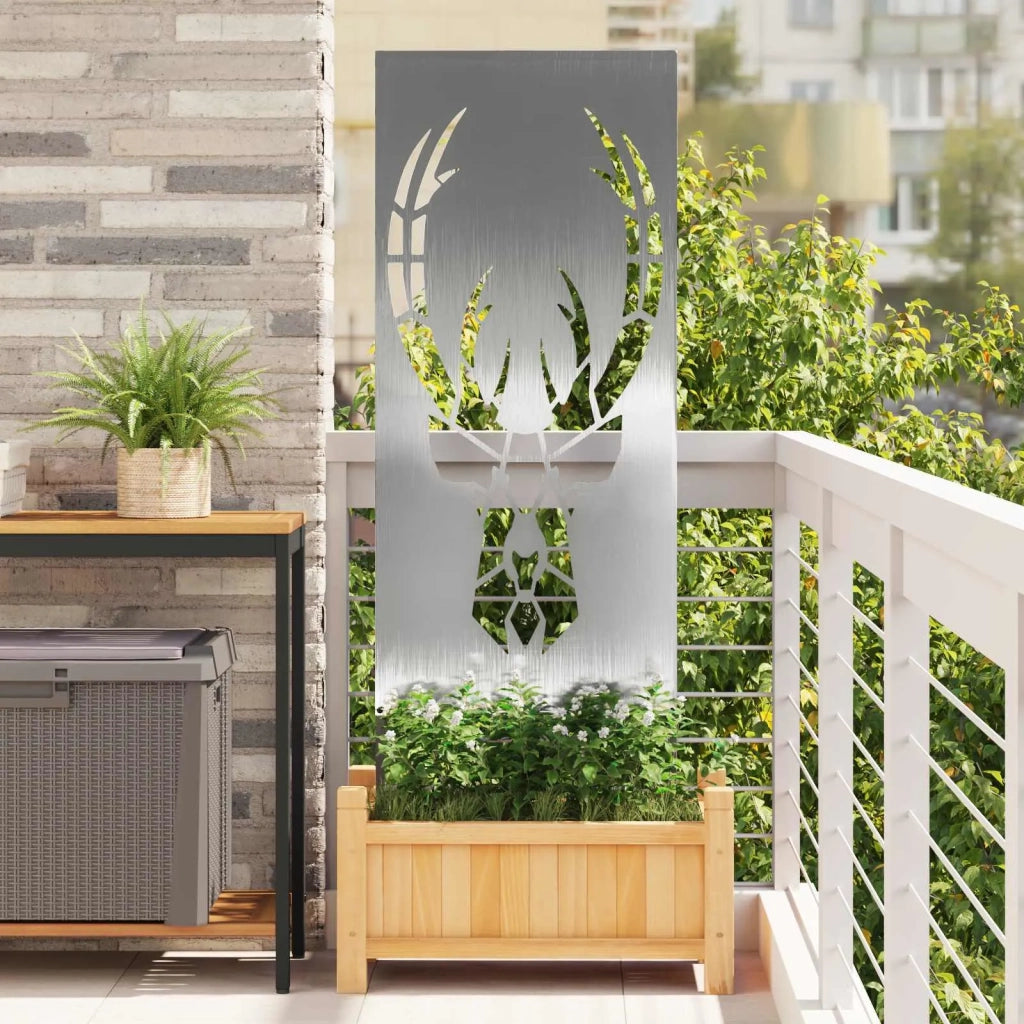 Schermo per privacy in giardino Argento 50 x 140 cm CFW6412430