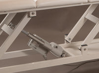 Lettino da Massaggio Fisioterapia Elettrico 4 Sezioni 190x65x55/85cm Benotti Ascot Bianco