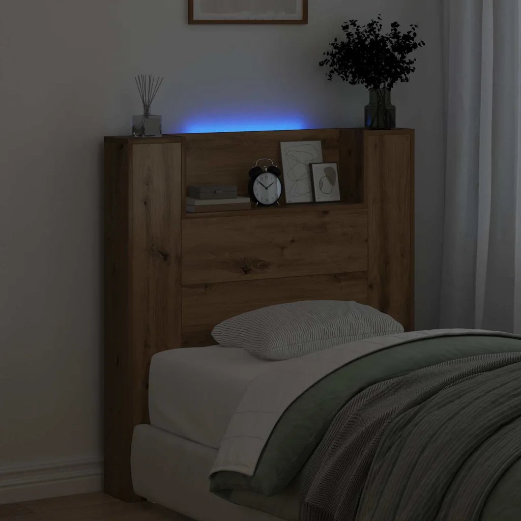 Testiera Letto Rovere Artigianale Legno ingegnerizzato