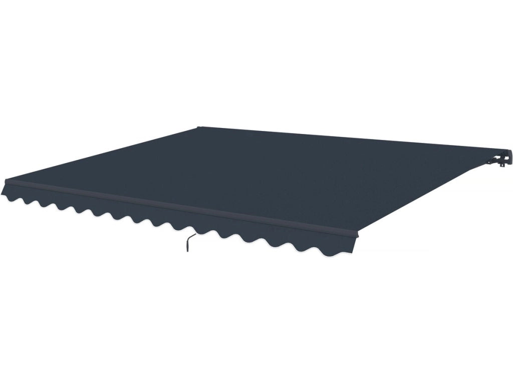 Tenda da sole in alluminio "Ombra 4" - 395 x 300 cm - Grigio
