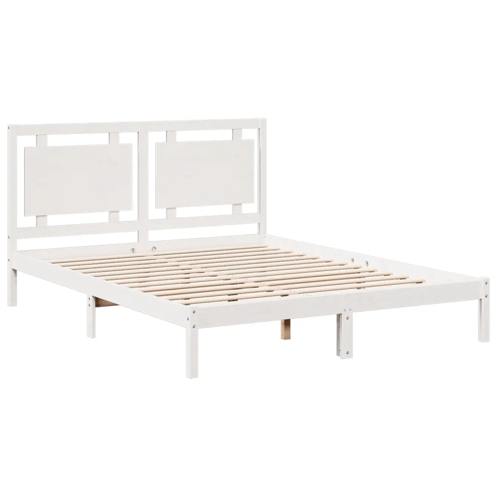 Giroletto Extra Lungo senza Materasso Bianco 160x220cm Massello