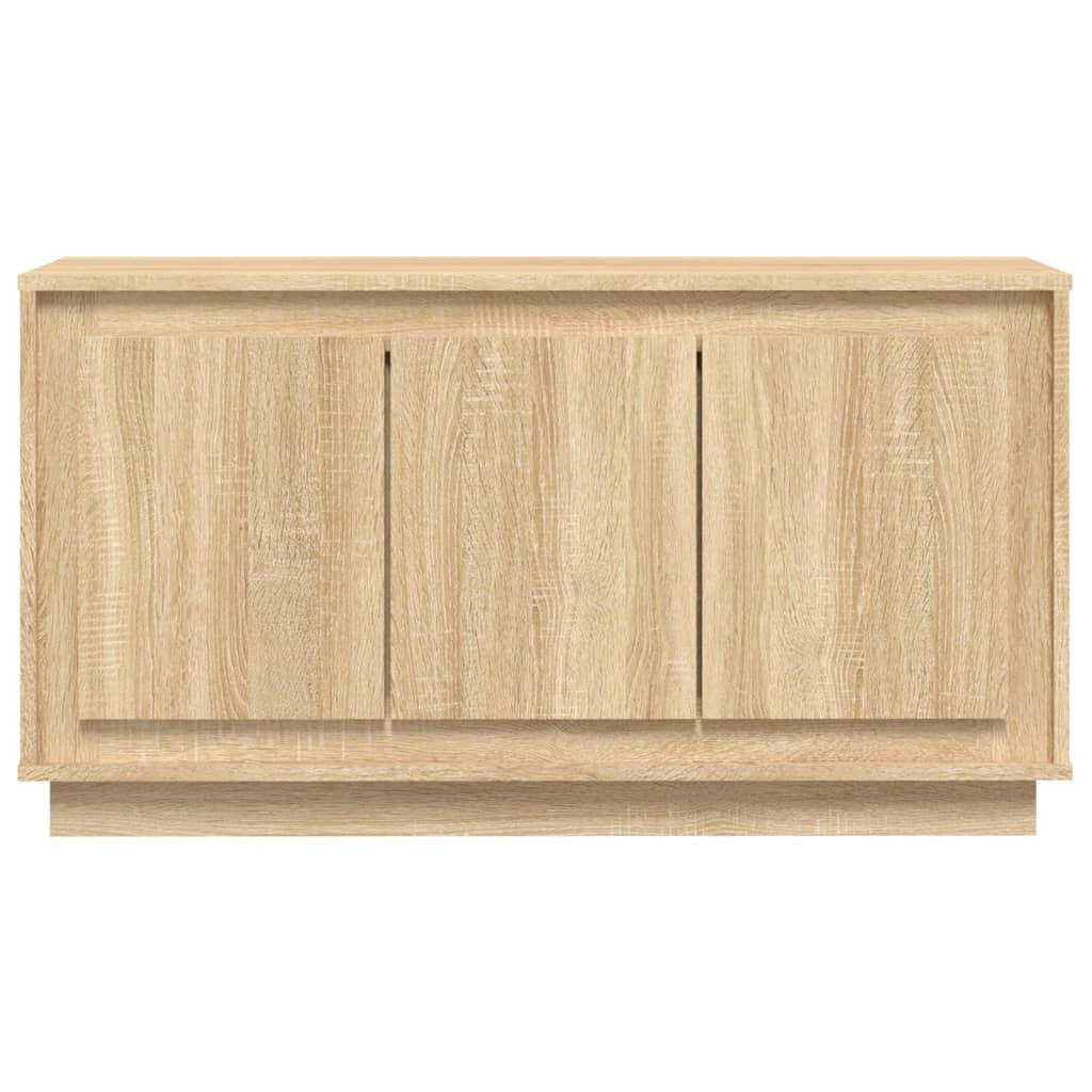 Buffet credenza cassettiera armadio mobile contenitore organizer cucina soggiorno rovere Sonoma 102 x 35 x 55 cm legno ingegnerizzato marrone 02_0031480