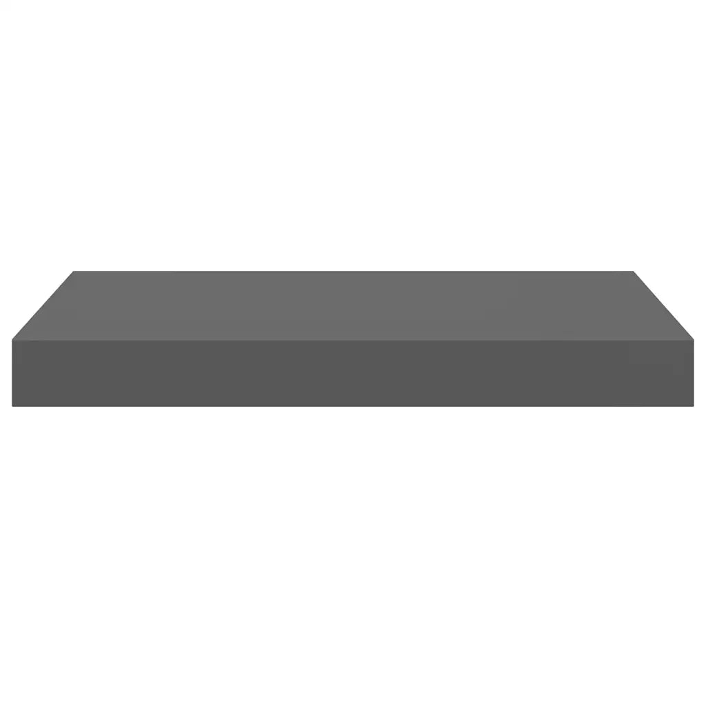 Scaffale a Parete Grigio Lucido 40x23x3,8 cm in MDF cod mxl 33000