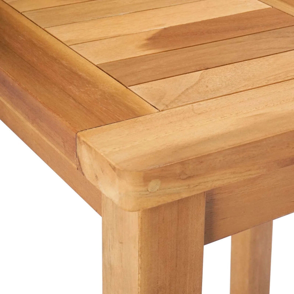 Set Bar da Esterno 3 pcs Non trattato Legno di teak solido 3422496