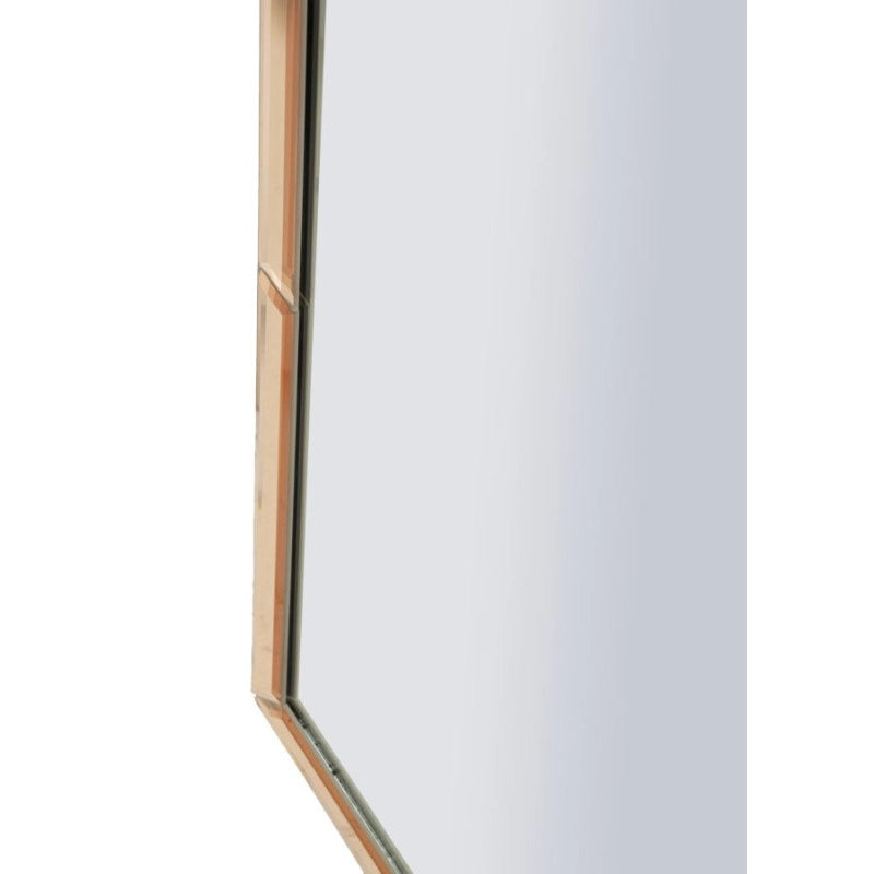 Specchio Da Muro Tangeri Rosa cm 55x2x150 (misura Specchio cm 49x144)