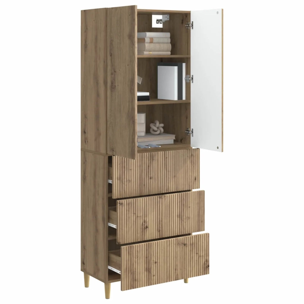 Set di armadi 2 pcs 66 x 34,5 x 90 cm Legno ingegnerizzato 3416564