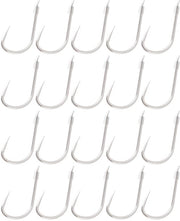 Vishaken senza gancio - 45cm - filo da pesca in nylon - acciaio di carbonio - alta resistenza - resistente alla corrosione - set di 20 fili da pesca