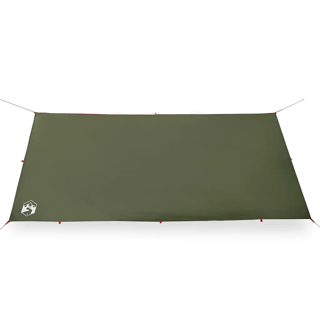 Telone da Campeggio Verde Oliva 366x306 cm Impermeabile 4009594