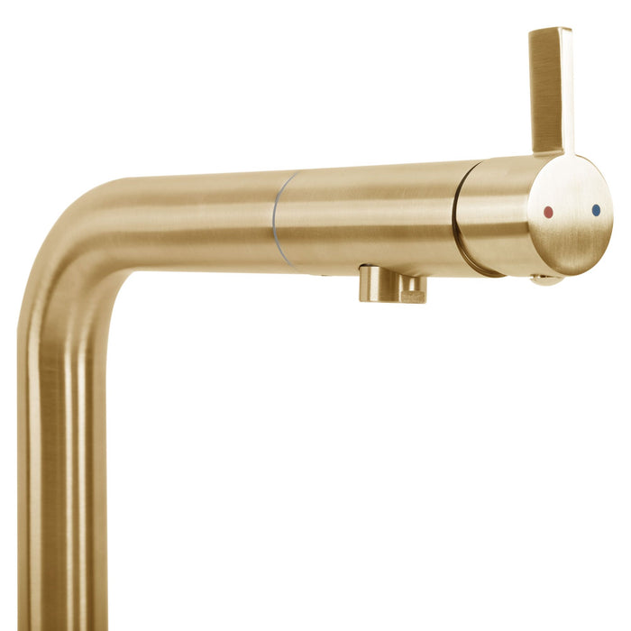 Rubinetto Da Cucina Rea Cole Brush Gold