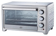 Forno Elettrico Ventilato con Timer e Luce in Acciaio 1500 Watt