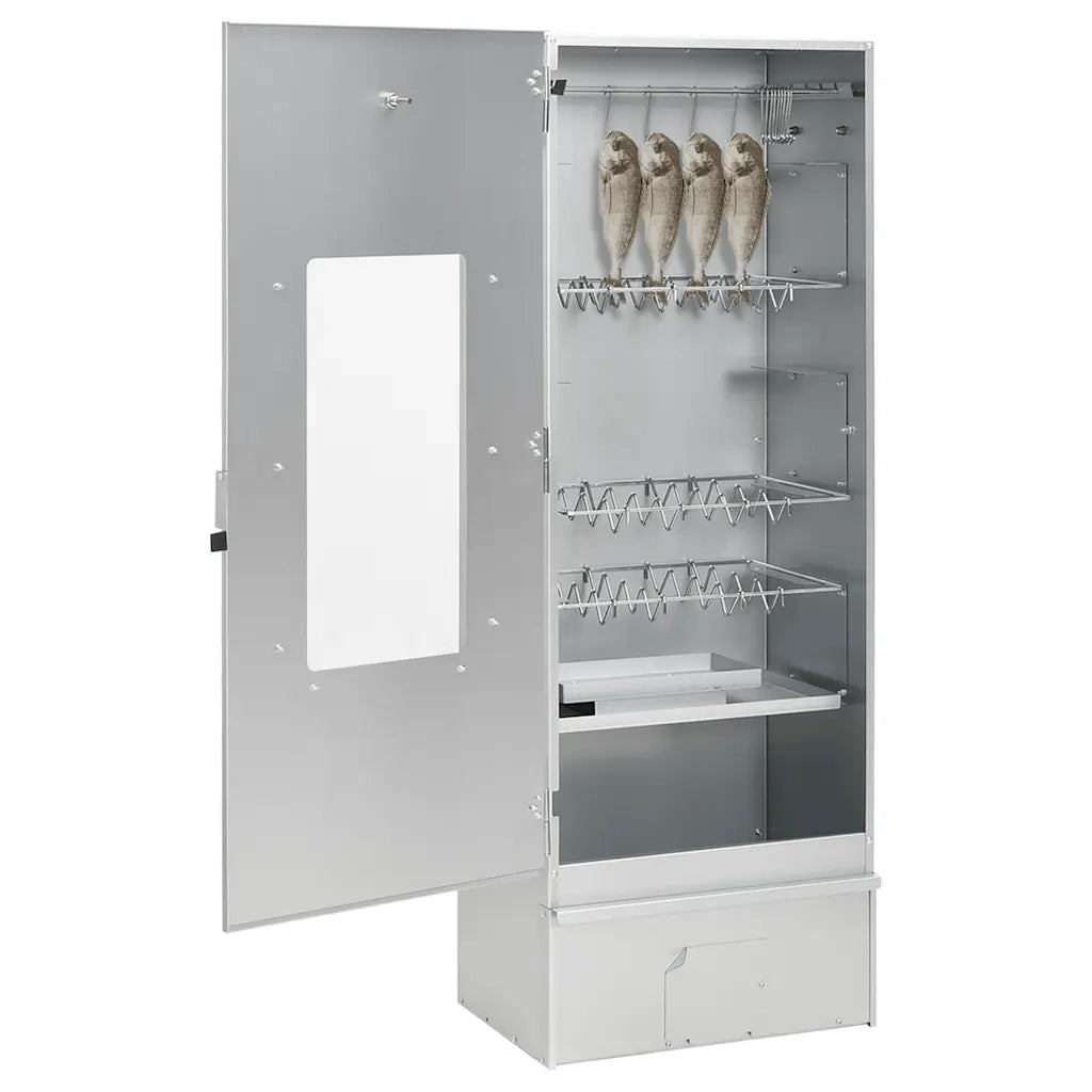 Forno Affumicatore BBQ Generatore Fumo Freddo Acciaio Zincato 3200754